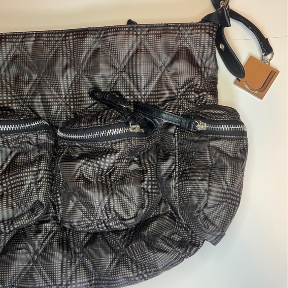 Joanel Multi-Pocket Plaid Purse - Picture 4 of 11